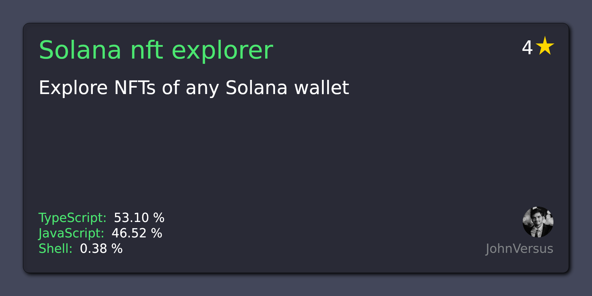 Solana NFT Explorer